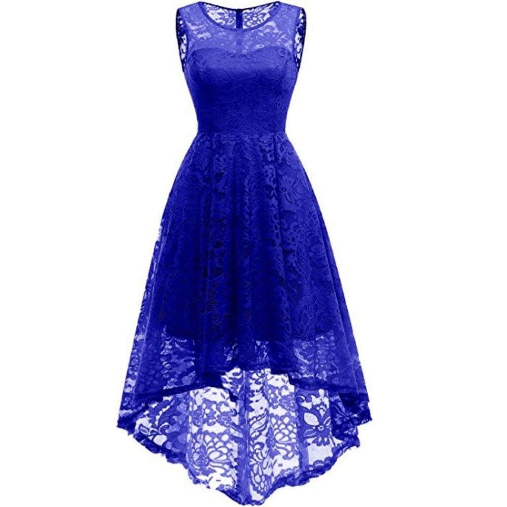 Women's Vintage Floral Lace Sleeveless dress